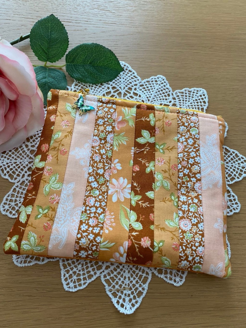 Beautiful quilted pouch